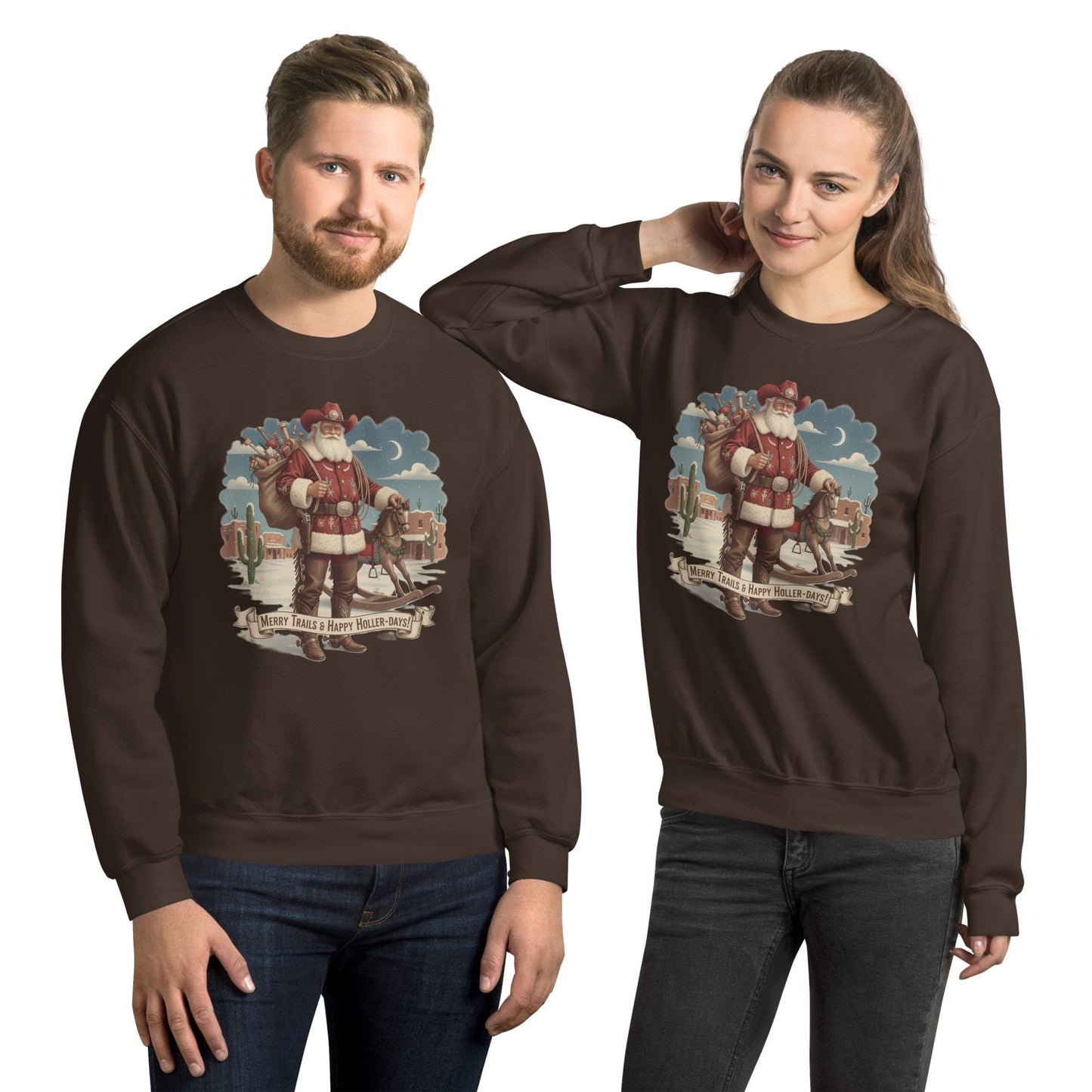 Cowboy Santa Unisex Sweatshirt