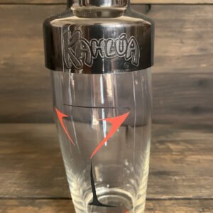 Vintage Kahlúa Cocktail Shaker - Retro Coffee Liqueur Barware