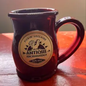 Antique Archaeology Mug — 8 oz. Pre Owned