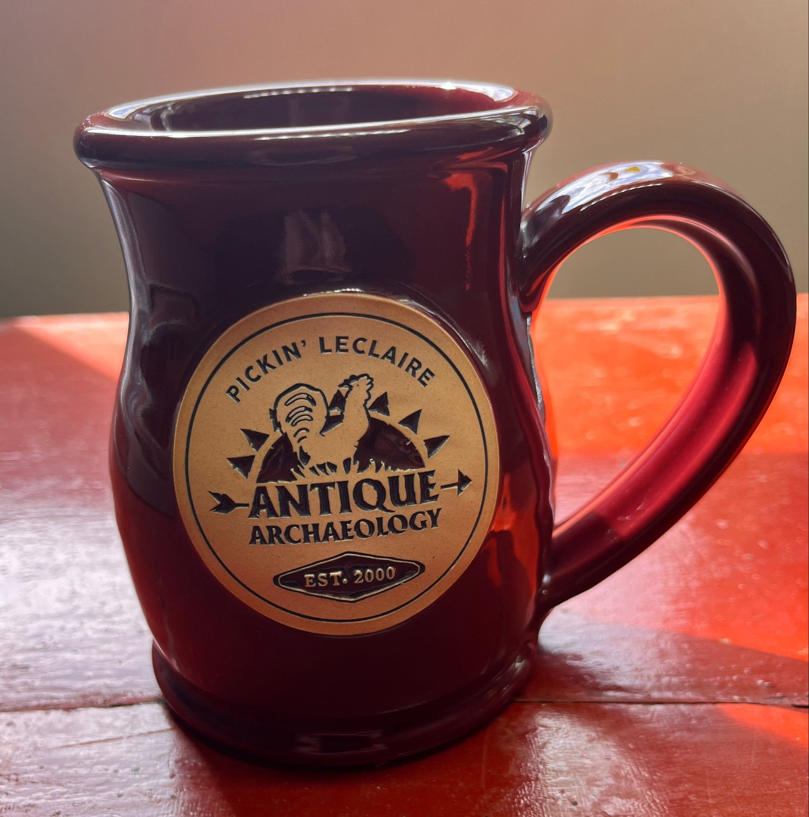 Antique Archaeology Mug — 8 oz. Pre Owned