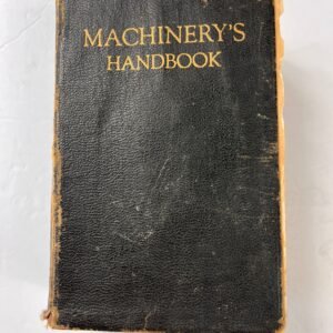 1929 Machinery's Handbook, 7th Edition – Vintage Industrial Reference