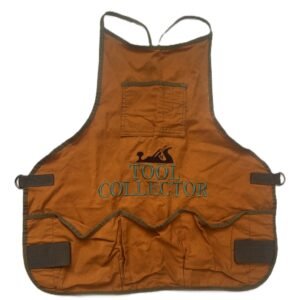 Tool Collector Woodworking Apron - 5-Pocket Canvas Shop Apron